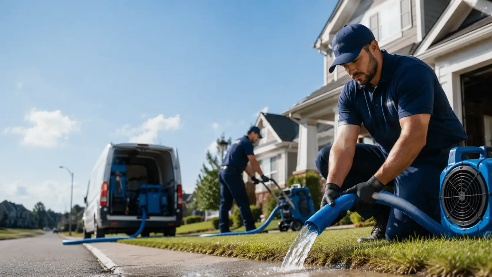 Flood Damage Restoration in Warriors Mark, PA